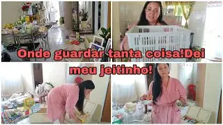 Organizando as minhas compras/Vem me ajudar meninas🤭&hearts;️