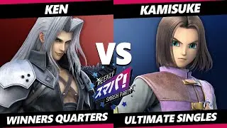 Sumapa 137 Winners Quarter-Final - KEN (Sephiroth) Vs. Kamisuke (Hero) Smash Ultimate - SSBU