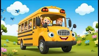 Wheels on the Bus | Nursery Rhymes & Kids Songs