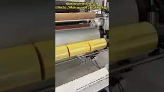 1850MM Food Grade PE Cling Film Making Machine，kitchen package Cling Film Roll Making Machine