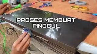 Cara buat pinggul granit yang rapi.!