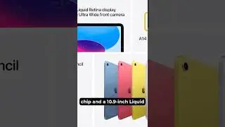 Apple iPad 10th Generation  with A14 Bionic chip, 10 9 inch Liquid Retina Display, 64GB, Wi Fi 6