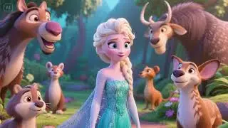 Queen Elsa's Animal Adventure: A Journey Through the Wild Kingdom