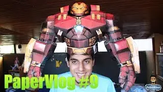 MEJOR ME HAGO UNA ARMADURA DE HULKBUSTER - PAPERVLOG #9