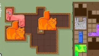 Puzzle Cats Gameplay Walkthrough 03 | Funny Cat Game