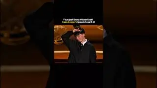Owen Cooper Makes History at Emmys 2025 🏆 Youngest Actor to Win Supporting Role! #owencooper #shorts