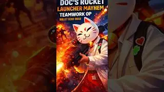 Doc&rsquo;s Rocket Launcher Mayhem 🚀 | Teamwork OP | Bullet Echo India #bulletecho #shorts #ytgaming