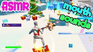 ASMR Gaming 🍀 Fortnite Creative Winter Deathrun 🎄 Relaxing Mouth Sounds 💤 🎧 🎅