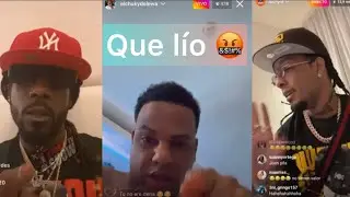 🔥QUE LIO! CHUKY DE LEWA PONE CLARO A WALDO CALLE Y ROCHY RD -Ricky tv show