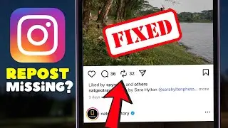 How To FIX Instagram REPOST Button Missing! (2025)