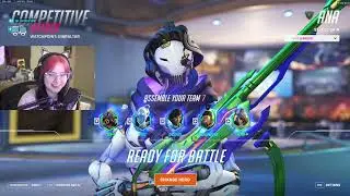 Aspen Ana Watchpoint Gibraltar Overwatch 2 Season 10 Top 500 Gameplay
