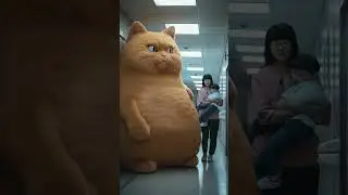 Giant Cat in the Hospital Hallway - A Surreal Sci-Fi Video