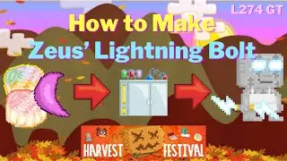 How to Make Zeus&rsquo; Lightning Bolt ⚡️ in Growtopia | L274 GT