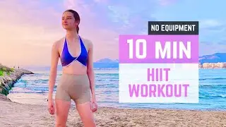 10 MIN HIIT WORKOUT - FULL BODY CARDIO | NO EQUIPMENT 