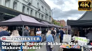 Northern Quarter Makers Market, Stevenson Square, Manchester, UK