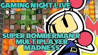Let's Play Super Bomberman R Local Multiplayer Madness... Mike wins without doing anything