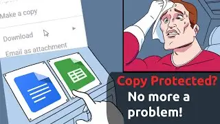How to Copy Data from View Only Google Sheets/Docs 2026 without any download or plugin