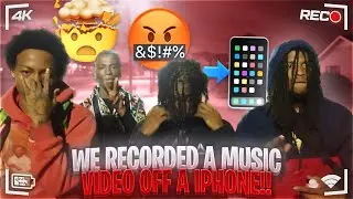 WE RECORDED A MUSIC VIDEO OFF A IPHONE🤯..MUST WATCH