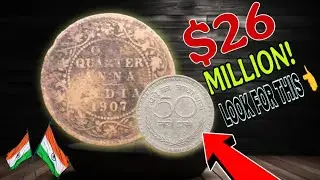 1962 India 50 Paise Coin | Rare Old Indian Coin Value & History