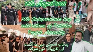 Attended Flag Raising Ceremony Punjab Assembly On Independence Day 🇵🇰 | My Daily Routine | Vlog 254