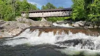 New Hampshire's Swiftwater Covered Bridge