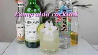 Esmeralda cocktail recipe #esmeralda #cocktail #recipe #fyp #drink #summerdrink #easycocktail #uk