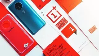 OnePlus 7T UNBOXING [RETAIL BOX - GLACIER BLUE]