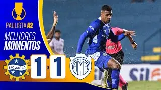 S&atilde;o Jos&eacute; 1x1 Monte Azul | 5&ordm; rodada - Paulista A2 | Melhores Momentos