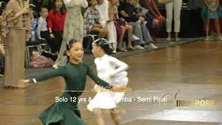 SODC 2025 - Solo 12 yrs & below Latin(C,S,R, P,J) Quarter Final & Semi Final