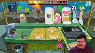 Прохождение игры SpongeBob Krusty Cook-Off! [Уровень 4, Блинная]