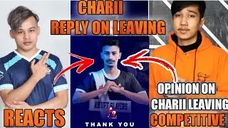 ASLxCharii Leaving Competitive😢 Mr Hyozu,Joker,AJ Reacts On Asl Charii Leaving