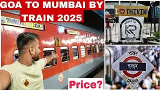 GOA to MUMBAI by Train in 2025! 22630 Ten Dr Sf Exp Sleeper class