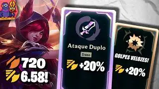 6.50 ATK SPEED??? A PARTIDA MAIS ABSURDA QUE JA TIVE DE XAYAH! | ARENA!