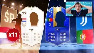 11 PACZEK Z IKONĄ! Przepaliłem je na PACZKI ZA 100K, a tam ON.. | FIFA 19 WALKOUT JUNAJTED