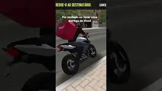 Fui multado ao fazer uma entrega de Ifood