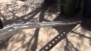 AMC-400 Motorcycle Hitch Carrier - 6' Ramp Installed from Pitposse