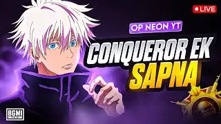 Bgmi 4.1 update live ||conqueror rank push live ||op neon live #shorts #bgmi  #livestream