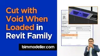 How to use Cut with Void when Loaded Properties in Revit Family?
