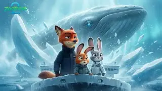 Nick & Judy Survive the Arctic ❄️ Saved by a Giant Whale | Zootopia 2