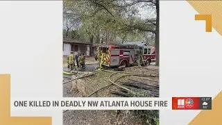 Deadly house fire in northwest Atlanta