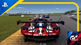 Gran Turismo 7 | Daytona Road Course | Ford GT Race Car