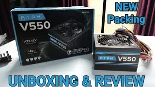 New Packing | Antec Atom V550 Unboxing & Review SMPS v550 | PSU | SMPS | Best 550 watt power supply