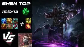 TOP Shen vs Zaahen - NA Grandmaster Patch 25.24