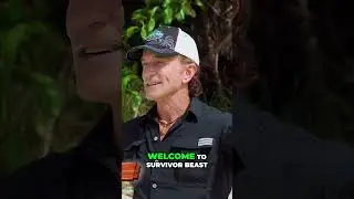 Survivor Legend Jeff Probst Crashes Beast Games! Epic Crossover! #shorts