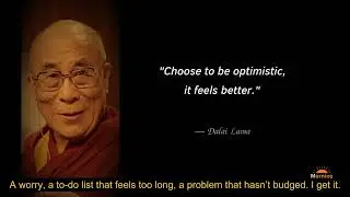 How to Choose Optimism: A Life-Changing Perspective from the Dalai Lama