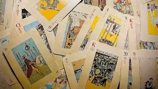 Ryder-Waite Playing Card Deck by Pamela Coleman Smith | Tarot Card Deck Review | onyxtarot