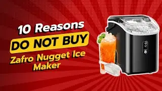 DON'T BUY ZAFRO NUGGET ICE MAKER BEFORE WATCHING THIS! 😱❄️