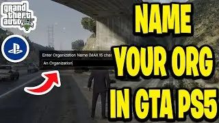 Как назвать свою организацию в GTA PS5