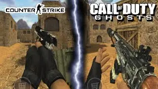 Counter-Strike 1.6: Call of Duty Ghost (All Weapons)