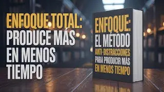 Enfoque: El Método Anti-Distracciones Para Producir Más En Menos Tiempo | Audiolibro Completo